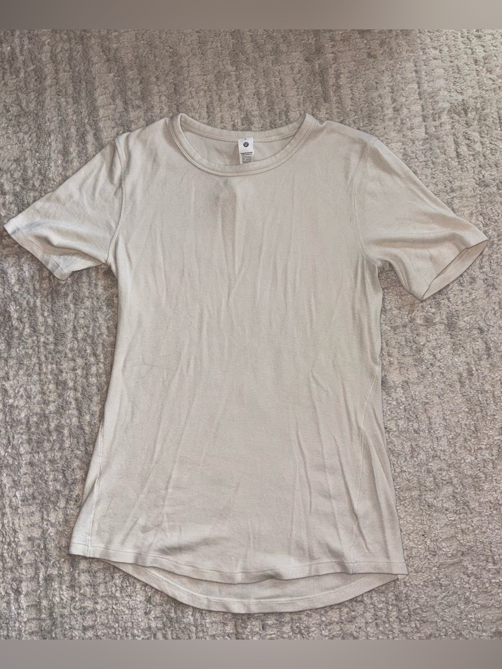 LuluLemon Cream Shirt